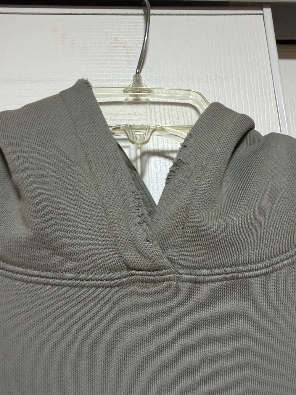 💗NWT Anine Bing Harvey Hooded Sweatshirt in Olive Size - Size Large - Picture 5 of 11